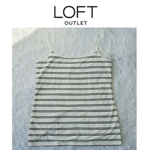 🆕️ LOFT Dot Stripe Jacquard Cami L